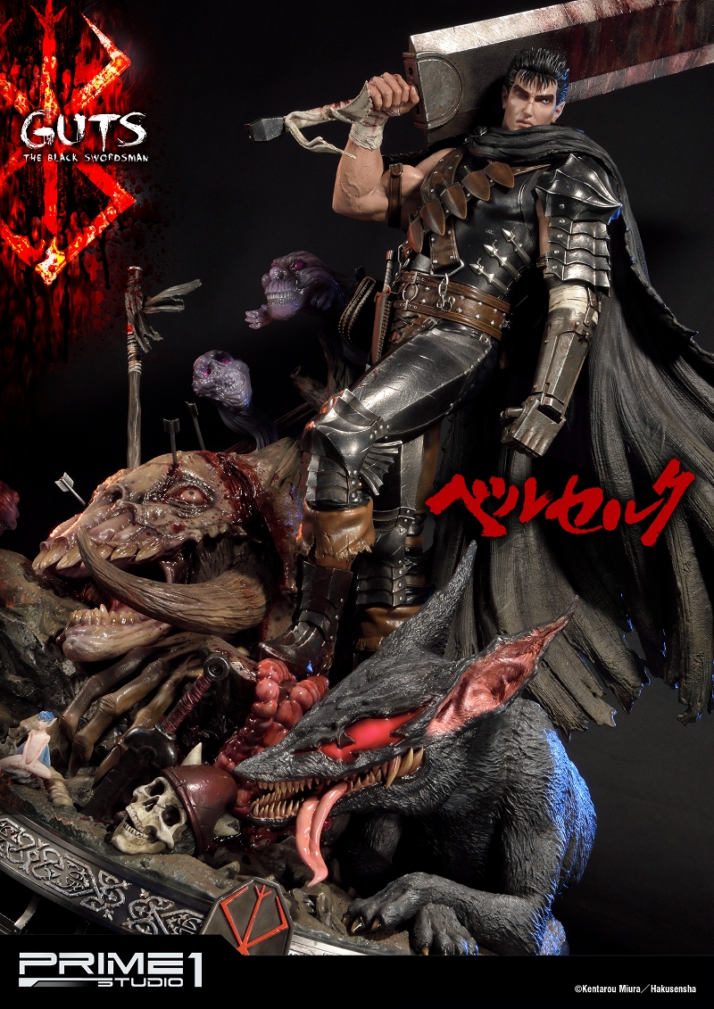 Berserk - Guts - Puck - Yami no Kemono - Ultimate Premium Masterline  (UPMBR-01) - 1/4 - Kuro no Kenshi (Prime 1 Studio) photo 13