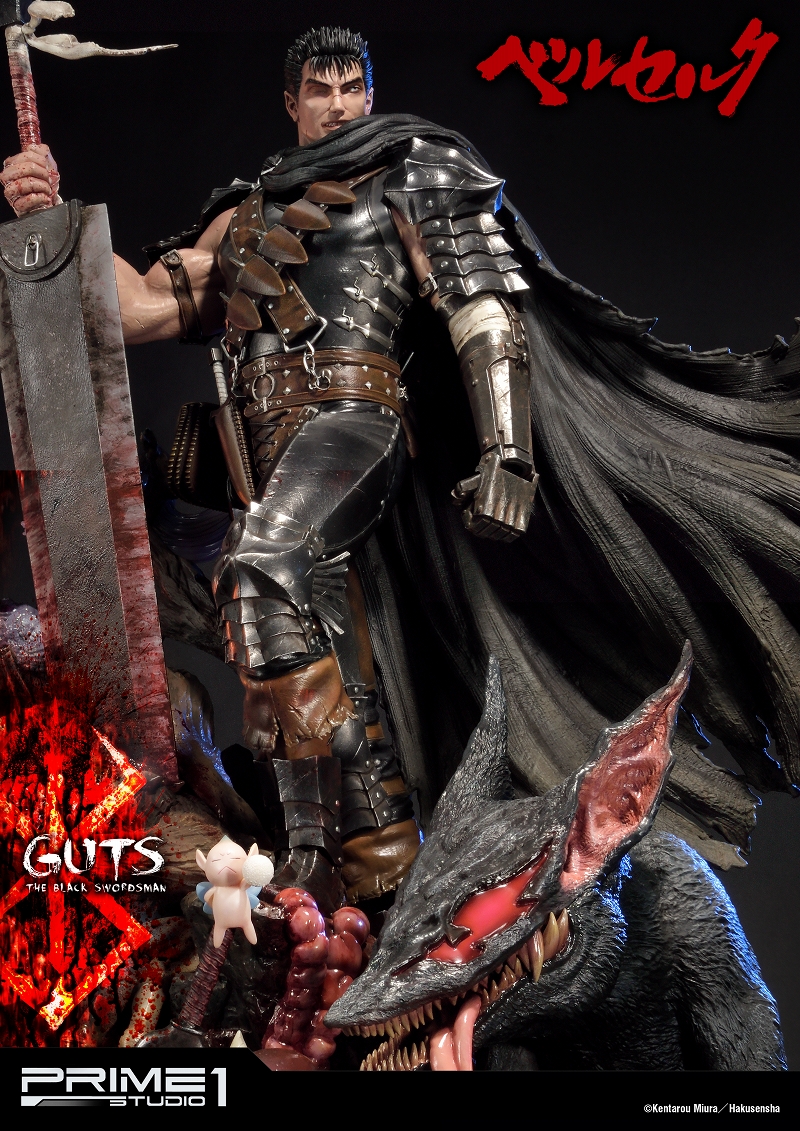 Berserk - Guts - Puck - Yami no Kemono - Ultimate Premium Masterline  (UPMBR-01) - 1/4 - Kuro no Kenshi (Prime 1 Studio) photo 15