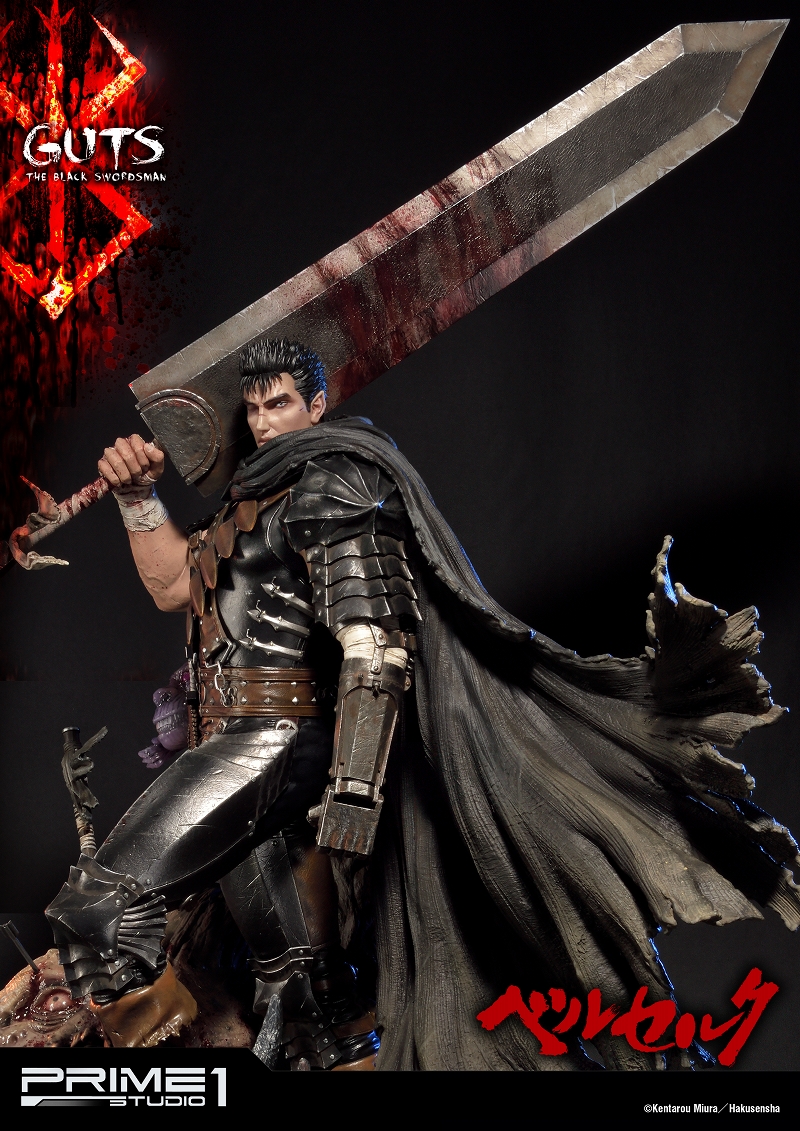 Berserk - Guts - Puck - Yami no Kemono - Ultimate Premium Masterline  (UPMBR-01) - 1/4 - Kuro no Kenshi (Prime 1 Studio) photo 18