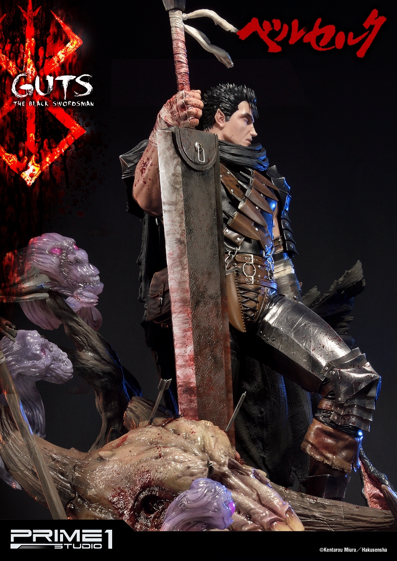 Berserk - Guts - Puck - Yami no Kemono - Ultimate Premium Masterline  (UPMBR-01) - 1/4 - Kuro no Kenshi (Prime 1 Studio) photo 20