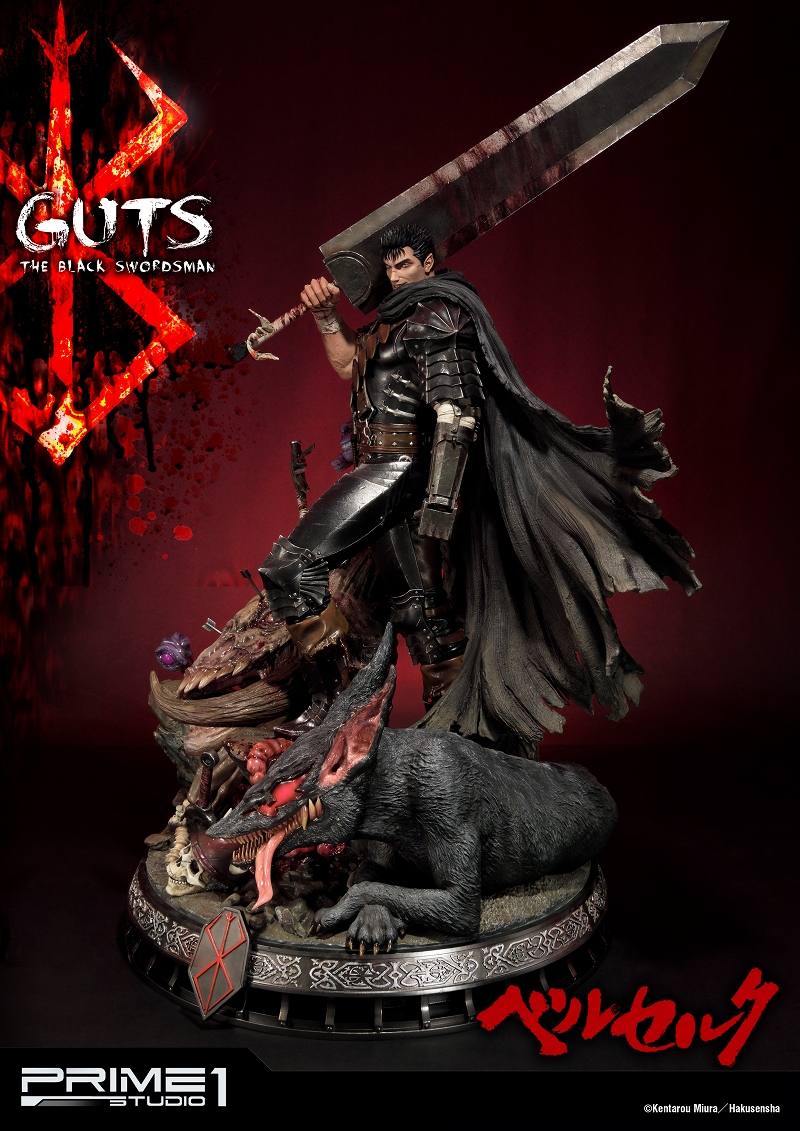 Berserk - Guts - Puck - Yami no Kemono - Ultimate Premium Masterline  (UPMBR-01) - 1/4 - Kuro no Kenshi (Prime 1 Studio) photo 21