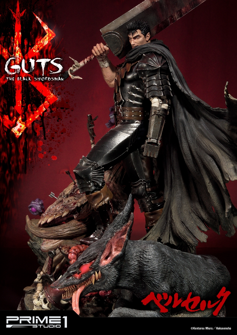 Berserk - Guts - Puck - Yami no Kemono - Ultimate Premium Masterline  (UPMBR-01) - 1/4 - Kuro no Kenshi (Prime 1 Studio) photo 24