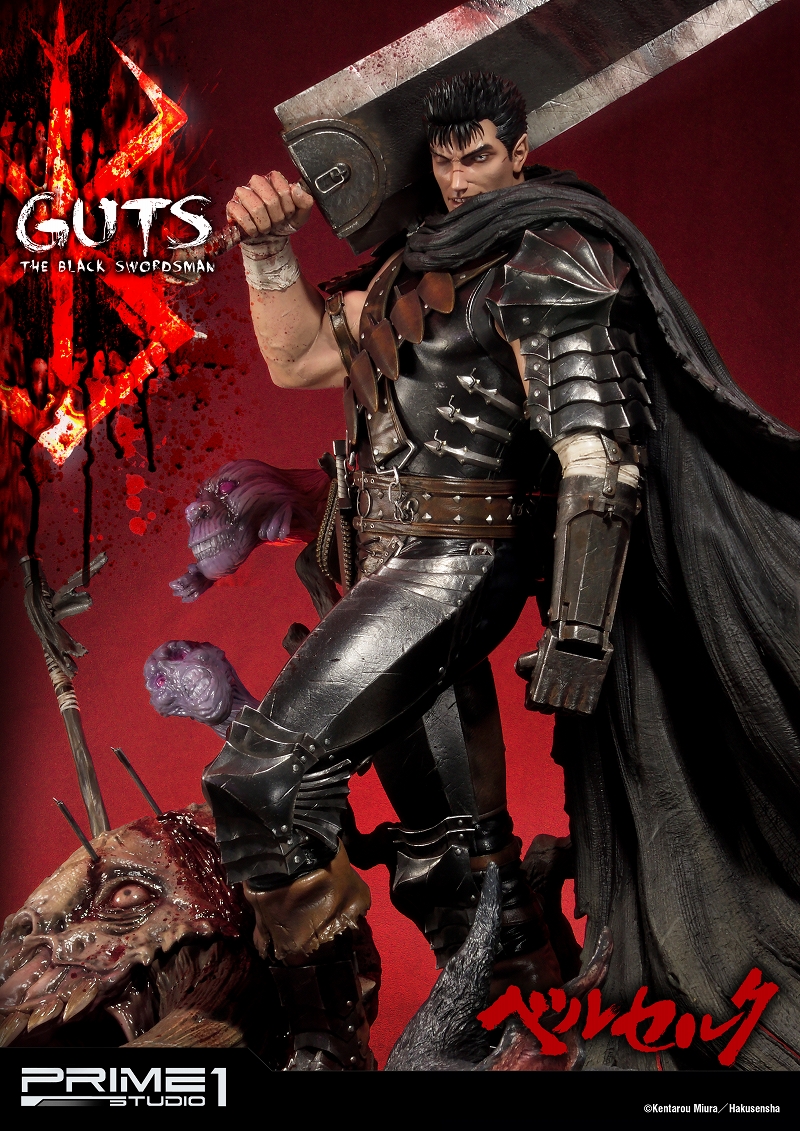 Berserk - Guts - Puck - Yami no Kemono - Ultimate Premium Masterline  (UPMBR-01) - 1/4 - Kuro no Kenshi (Prime 1 Studio) photo 25