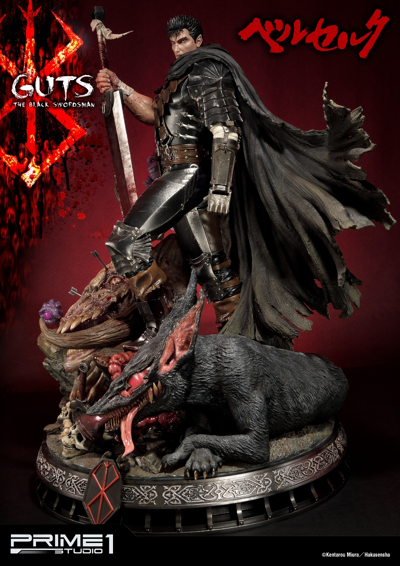Berserk - Guts - Puck - Yami no Kemono - Ultimate Premium Masterline  (UPMBR-01) - 1/4 - Kuro no Kenshi (Prime 1 Studio) photo 28
