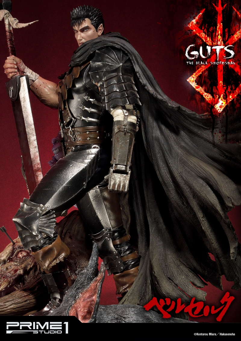 Berserk - Guts - Puck - Yami no Kemono - Ultimate Premium Masterline  (UPMBR-01) - 1/4 - Kuro no Kenshi (Prime 1 Studio) photo 29