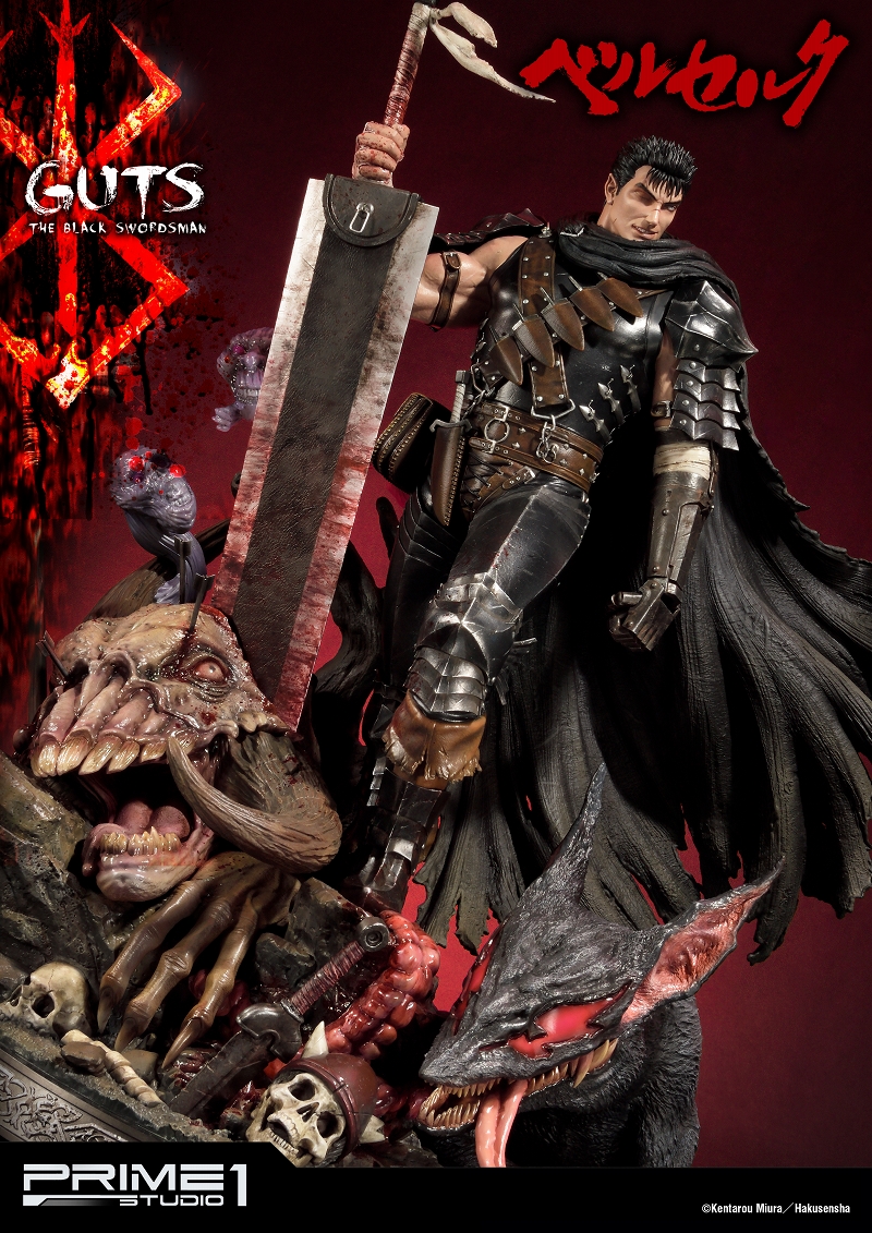 Berserk - Guts - Puck - Yami no Kemono - Ultimate Premium Masterline  (UPMBR-01) - 1/4 - Kuro no Kenshi (Prime 1 Studio) photo 30