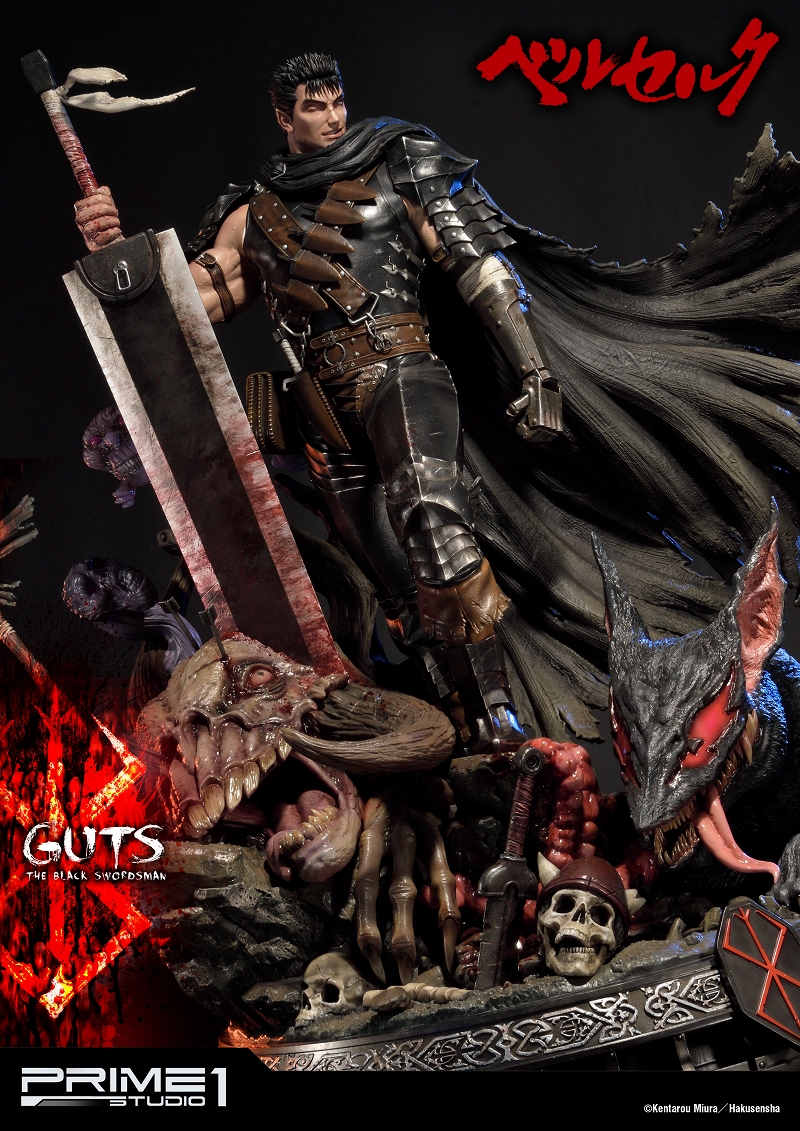 Berserk - Guts - Puck - Yami no Kemono - Ultimate Premium Masterline  (UPMBR-01) - 1/4 - Kuro no Kenshi (Prime 1 Studio) photo 32