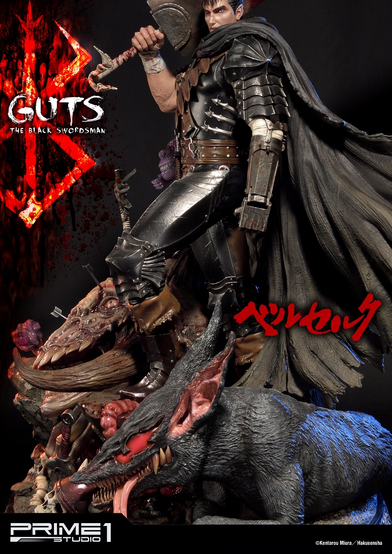 Berserk - Guts - Puck - Yami no Kemono - Ultimate Premium Masterline  (UPMBR-01) - 1/4 - Kuro no Kenshi (Prime 1 Studio) photo 34