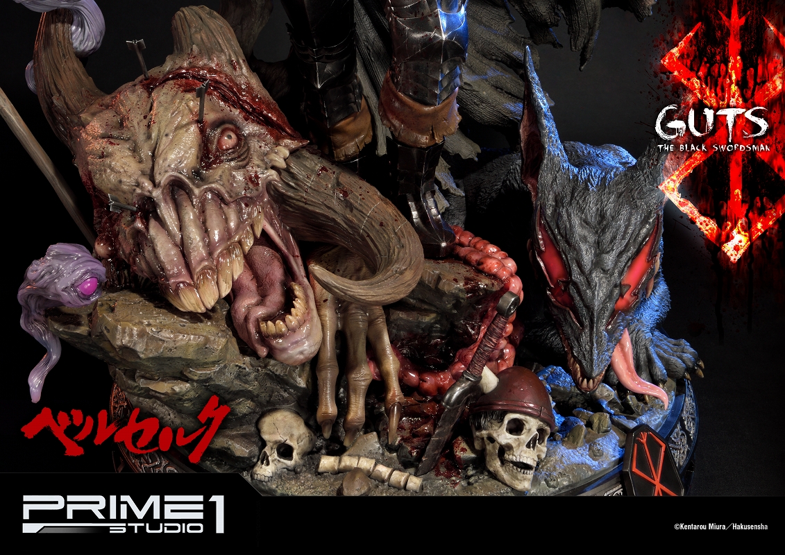 Berserk - Guts - Puck - Yami no Kemono - Ultimate Premium Masterline  (UPMBR-01) - 1/4 - Kuro no Kenshi (Prime 1 Studio) photo 40