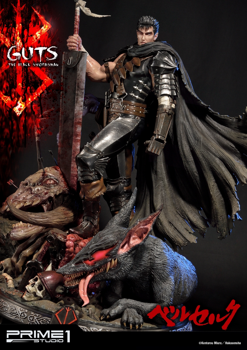 Berserk - Guts - Puck - Yami no Kemono - Ultimate Premium Masterline  (UPMBR-01) - 1/4 - Kuro no Kenshi (Prime 1 Studio) photo 41