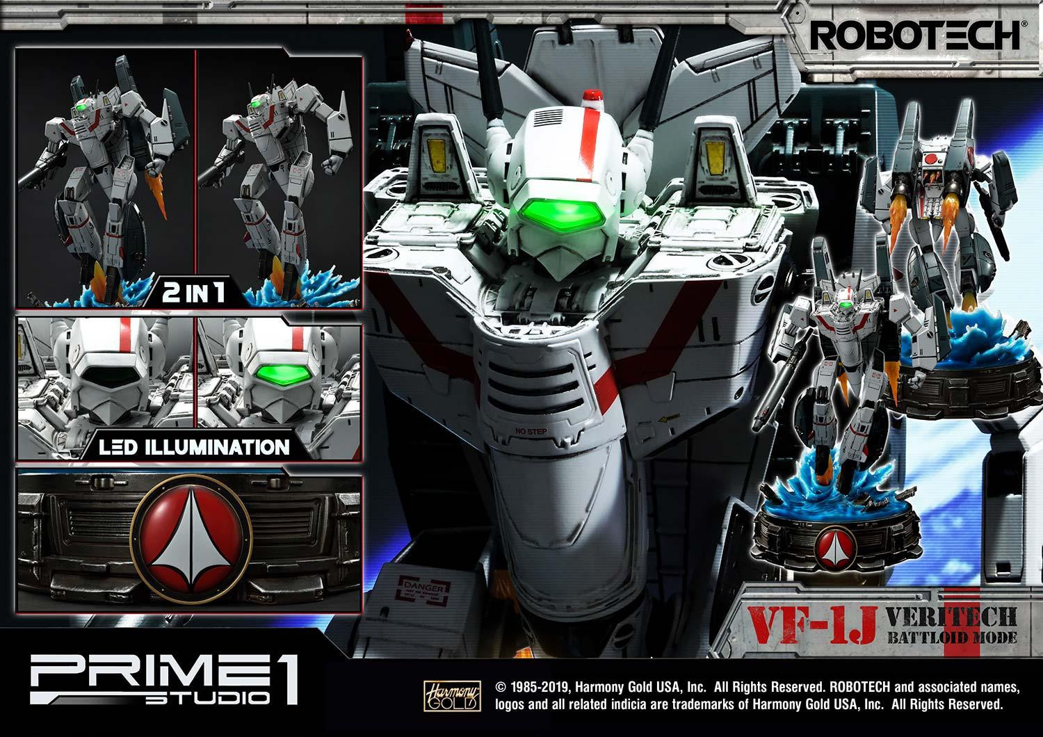 Robotech - VF-1J Officer’s Veritech - Premium Masterline (PMRT-05) - Battloid Mode (Prime 1 Studio) photo 20