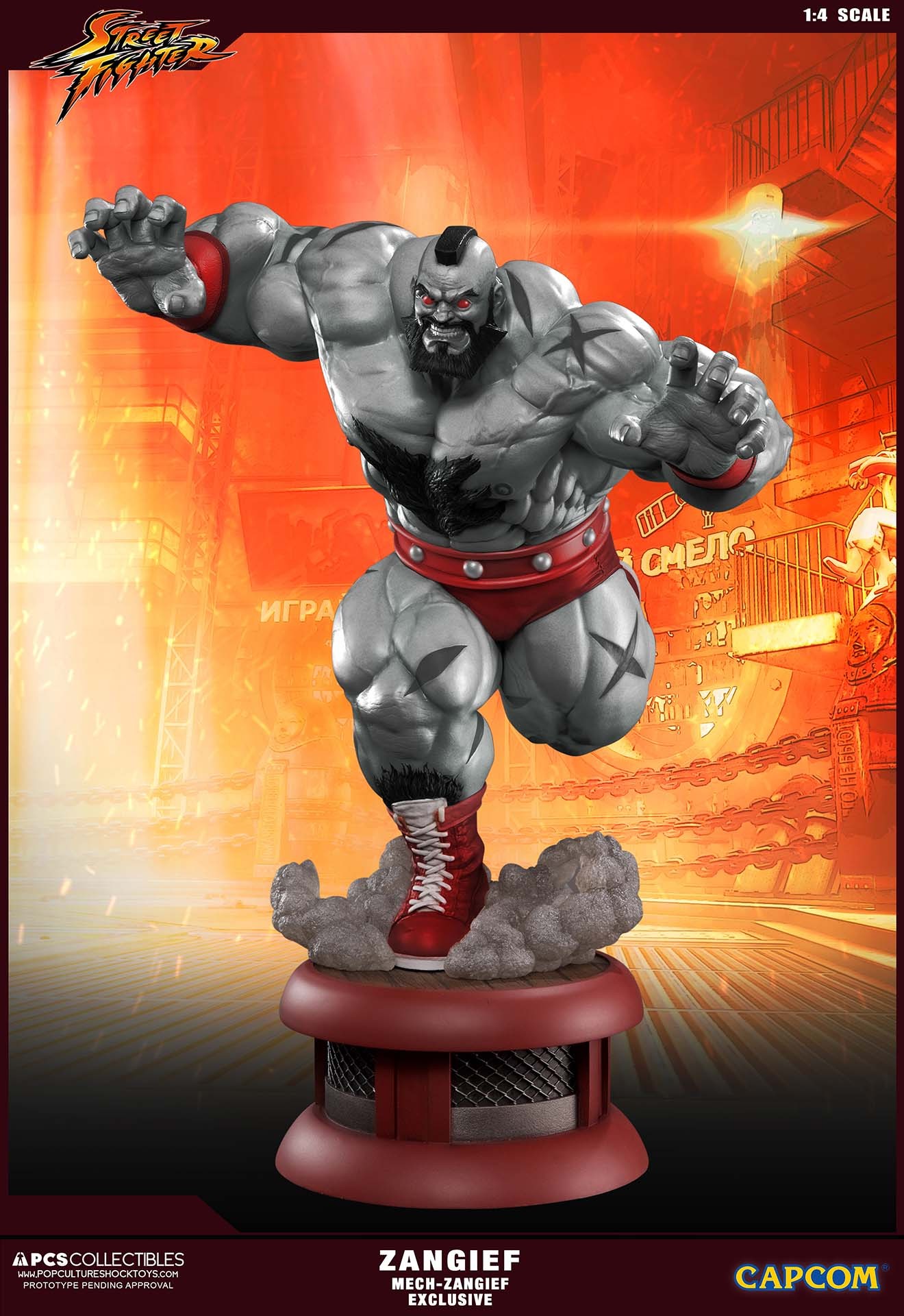 Street Fighter V - Mech-Zangief - Street Fighter Ultra - 1/4 - PCS Exclusive, Mech Zangief Exclusive (Premium Collectibles Studio) photo 10