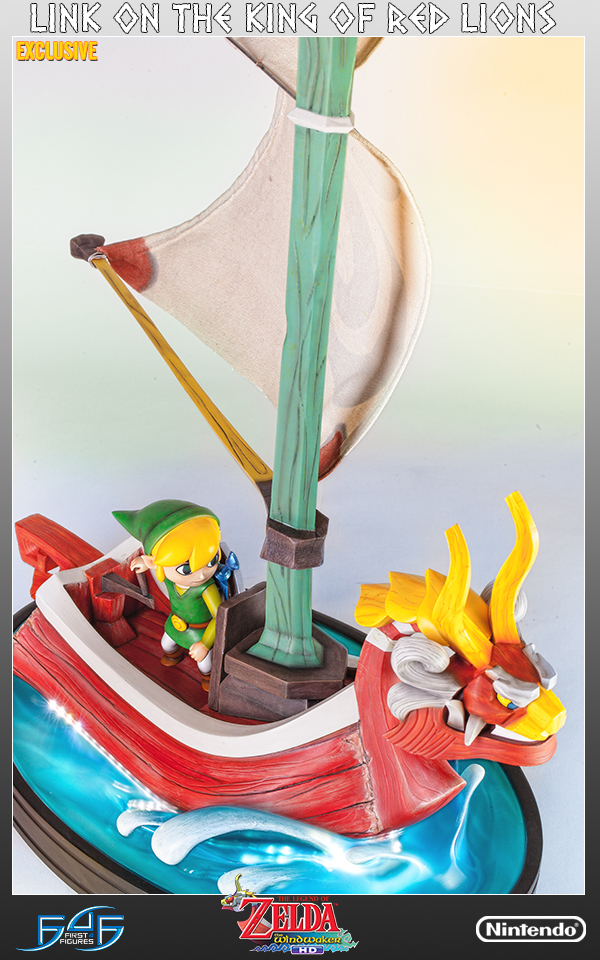 Zelda no Densetsu: Kaze no Takt - Aka Shishi no Ou - Link - Exclusive ver., HD ver. (First 4 Figures) photo 3