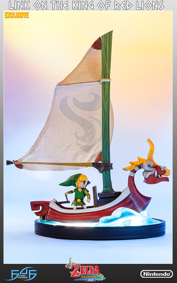 Zelda no Densetsu: Kaze no Takt - Aka Shishi no Ou - Link - Exclusive ver., HD ver. (First 4 Figures) photo 7