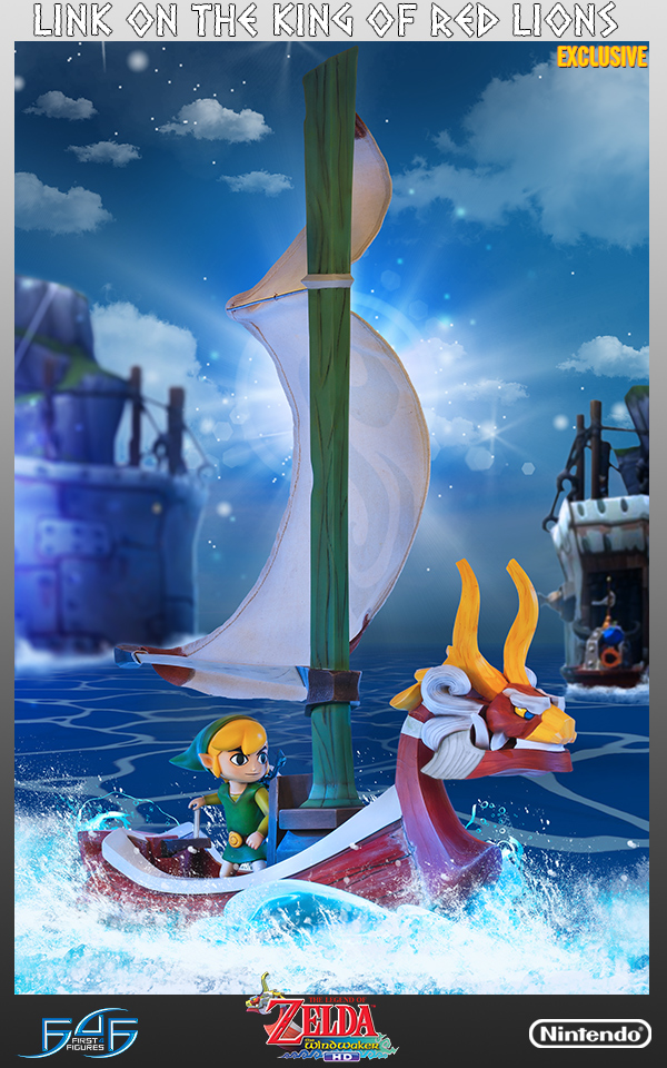 Zelda no Densetsu: Kaze no Takt - Aka Shishi no Ou - Link - Exclusive ver., HD ver. (First 4 Figures) photo 8