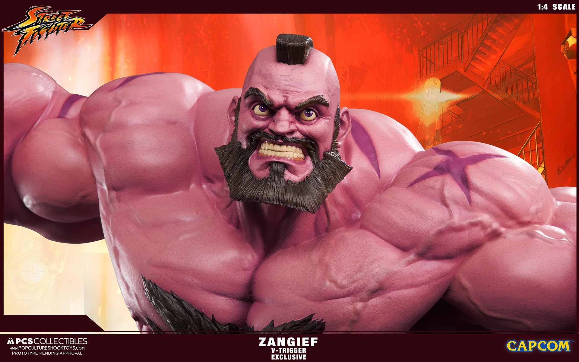 Street Fighter V - Zangief - Street Fighter Ultra - 1/4 - PCS Exclusive, V-Trigger Exclusive (Premium Collectibles Studio) photo 8