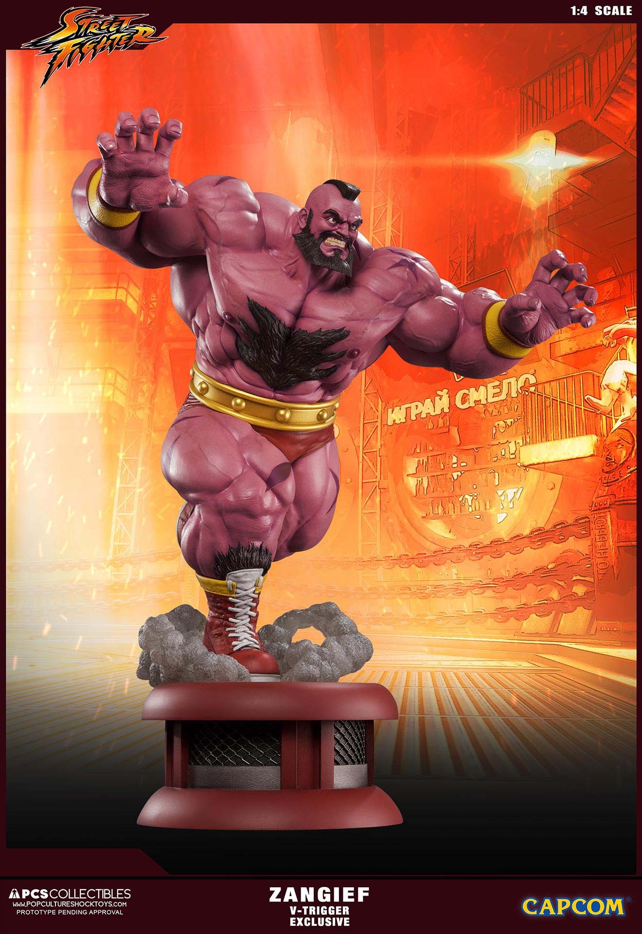 Street Fighter V - Zangief - Street Fighter Ultra - 1/4 - PCS Exclusive, V-Trigger Exclusive (Premium Collectibles Studio) photo 10