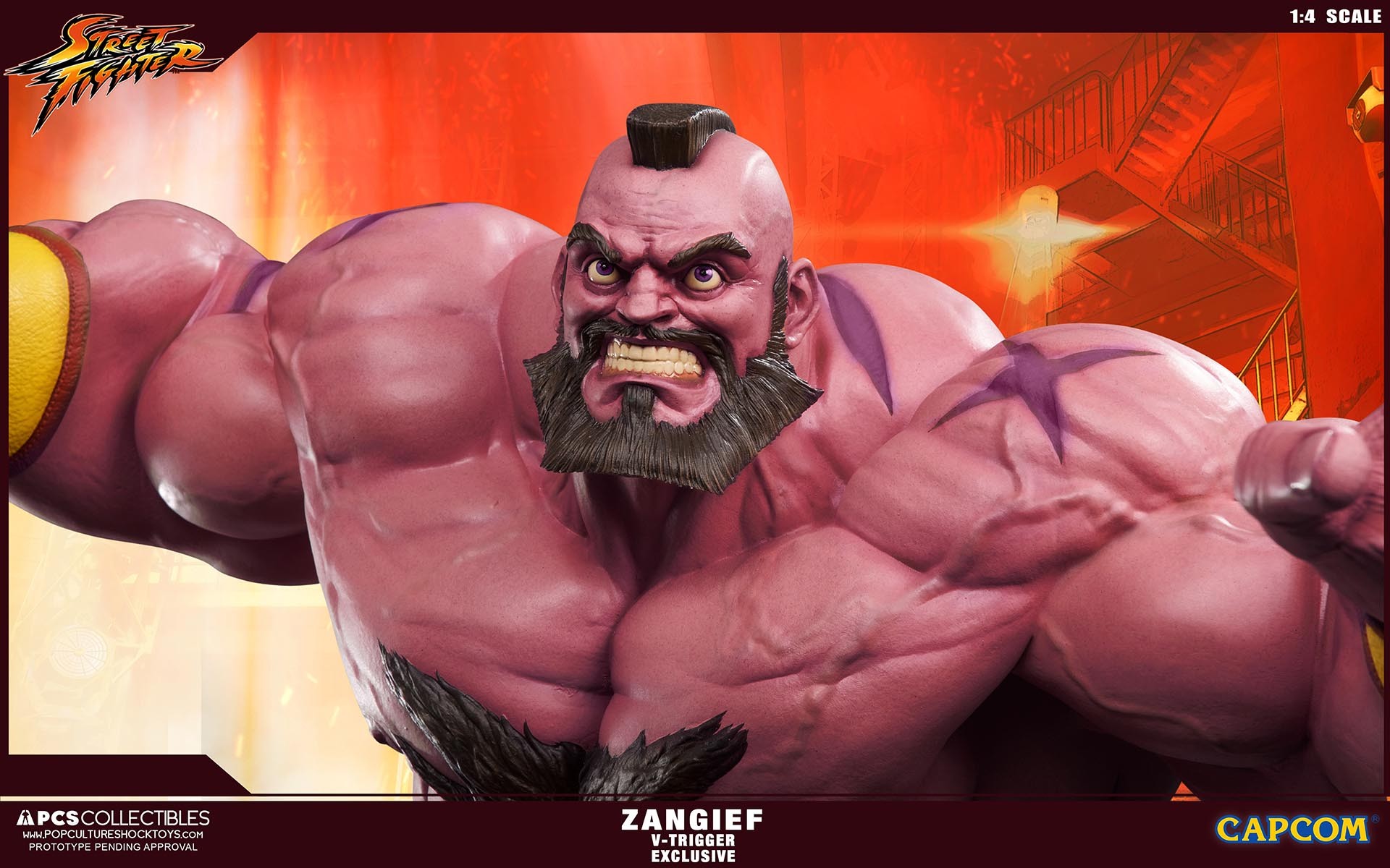 Street Fighter V - Zangief - Street Fighter Ultra - 1/4 - PCS Exclusive, V-Trigger Exclusive (Premium Collectibles Studio) photo 12