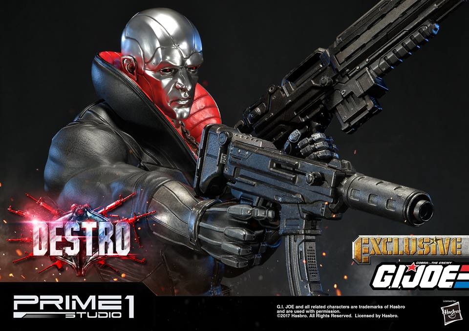 G.I. Joe - Destro - Premium Masterline  (PMGJ-04) - 1/4 (Prime 1 Studio) photo 2