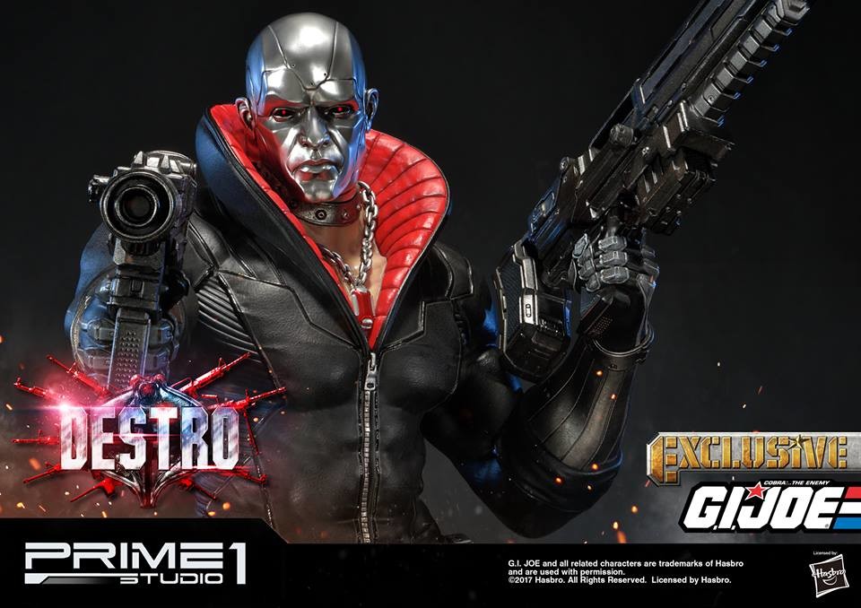 G.I. Joe - Destro - Premium Masterline  (PMGJ-04) - 1/4 (Prime 1 Studio) photo 3