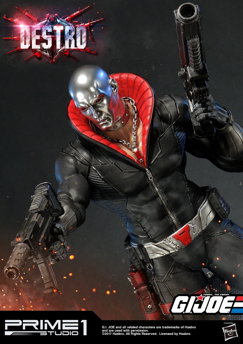 G.I. Joe - Destro - Premium Masterline  (PMGJ-04) - 1/4 (Prime 1 Studio) photo 9