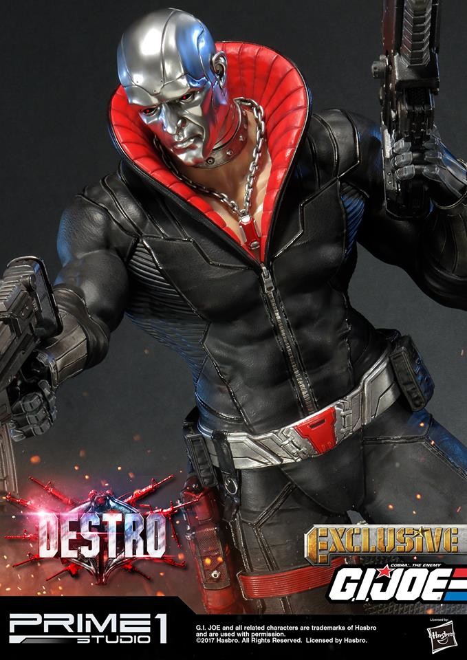 G.I. Joe - Destro - Premium Masterline  (PMGJ-04) - 1/4 (Prime 1 Studio) photo 10