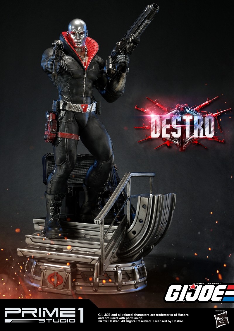 G.I. Joe - Destro - Premium Masterline  (PMGJ-04) - 1/4 (Prime 1 Studio) photo 11