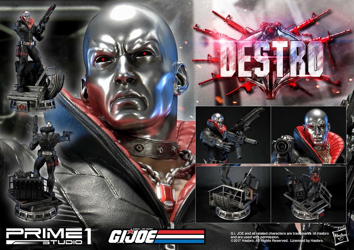 G.I. Joe - Destro - Premium Masterline  (PMGJ-04) - 1/4 (Prime 1 Studio) photo 15