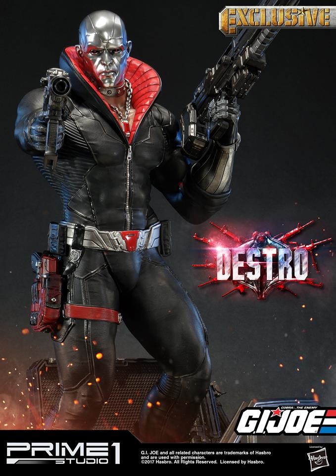 G.I. Joe - Destro - Premium Masterline  (PMGJ-04) - 1/4 (Prime 1 Studio) photo 18