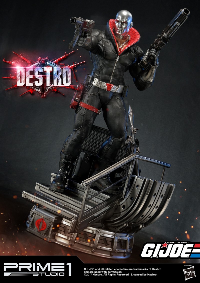 G.I. Joe - Destro - Premium Masterline  (PMGJ-04) - 1/4 (Prime 1 Studio) photo 34