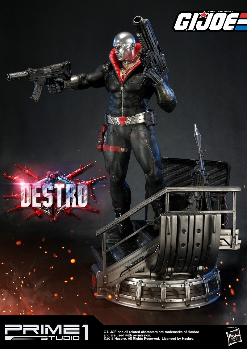 G.I. Joe - Destro - Premium Masterline  (PMGJ-04) - 1/4 (Prime 1 Studio) photo 36