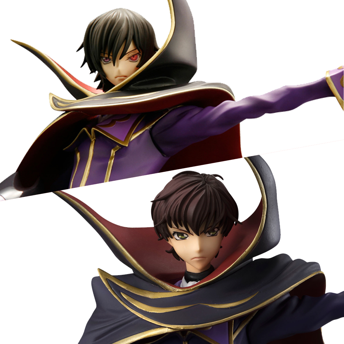 Code Geass - Hangyaku no Lelouch R2 - Kururugi Suzaku - Lelouch Lamperouge - Zero - G.E.M. - 1/8 - Zero, 10th Anniversary (MegaHouse) photo 4