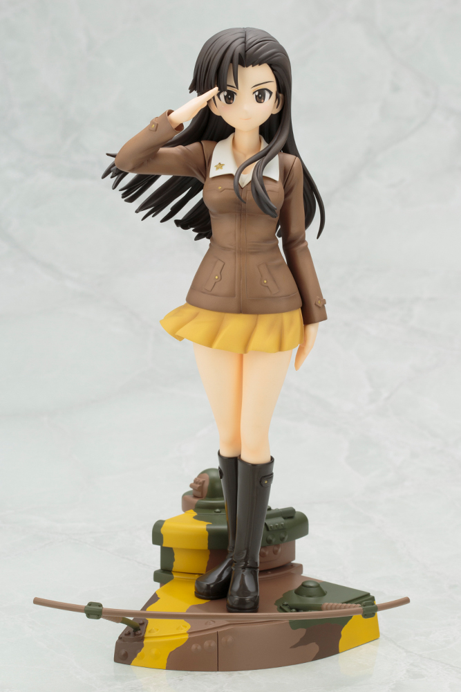 Girls und Panzer Gekijouban - Nishi Kinuyo - Figure Dou - 1/7 (Kotobukiya)