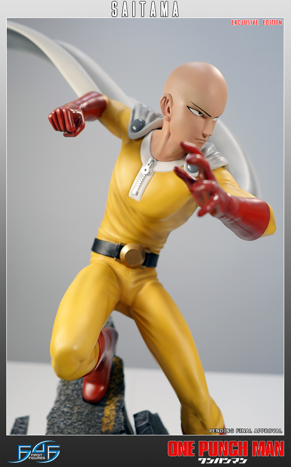 One Punch Man - Saitama - 1/4 - Regular Edition (First 4 Figures) photo 11