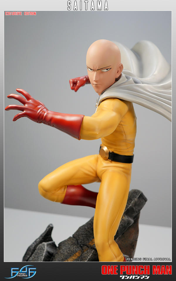 One Punch Man - Saitama - 1/4 - Regular Edition (First 4 Figures) photo 13