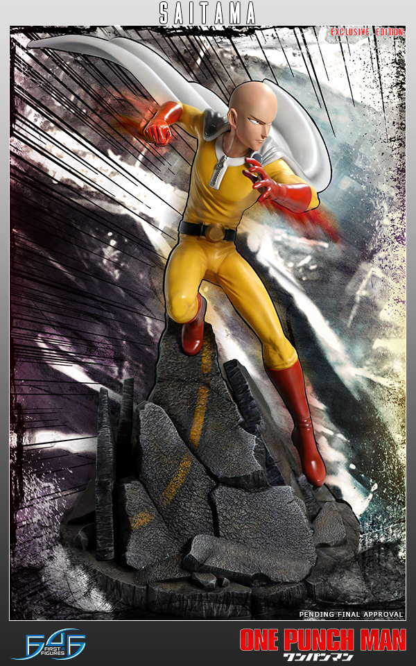 One Punch Man - Saitama - 1/4 - Regular Edition (First 4 Figures) photo 14