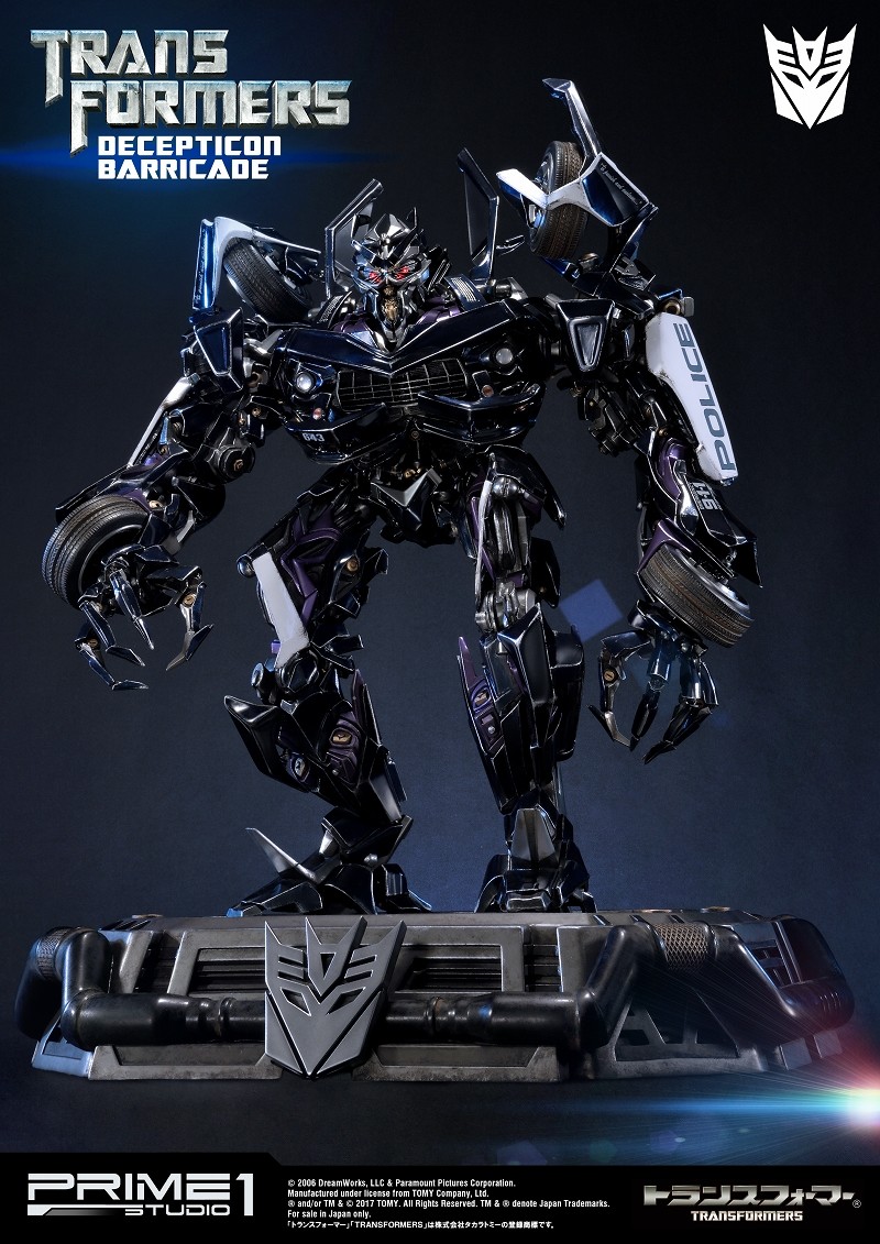 Transformers (2007) - Barricade - Museum Masterline Series  (MMTFM-15) (Prime 1 Studio) photo 17