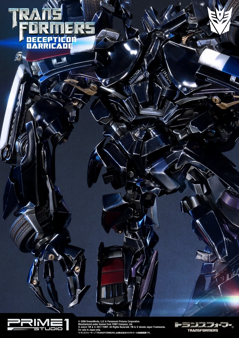 Transformers (2007) - Barricade - Museum Masterline Series  (MMTFM-15) (Prime 1 Studio) photo 18