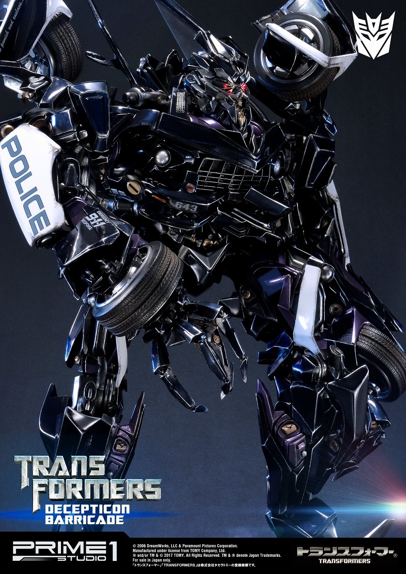 Transformers (2007) - Barricade - Museum Masterline Series  (MMTFM-15) (Prime 1 Studio) photo 19