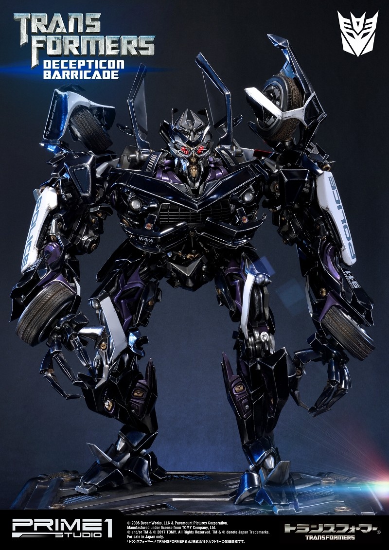 Transformers (2007) - Barricade - Museum Masterline Series  (MMTFM-15) (Prime 1 Studio) photo 22