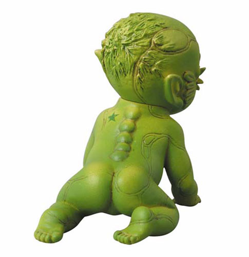 Jojo no Kimyou na Bouken - Stone Ocean - Enrico Pucci - Green Baby - Real Action Heroes  (#522) - 1/6 (Medicom Toy) photo 4