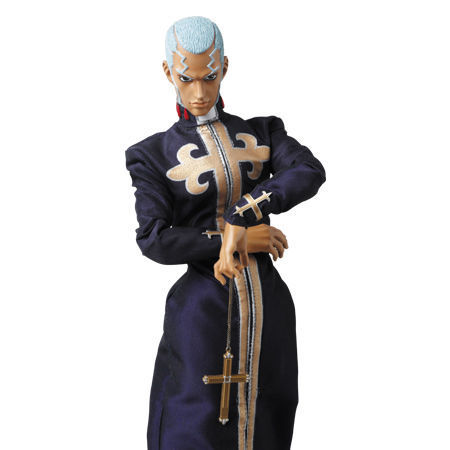 Jojo no Kimyou na Bouken - Stone Ocean - Enrico Pucci - Green Baby - Real Action Heroes  (#522) - 1/6 (Medicom Toy) photo 5