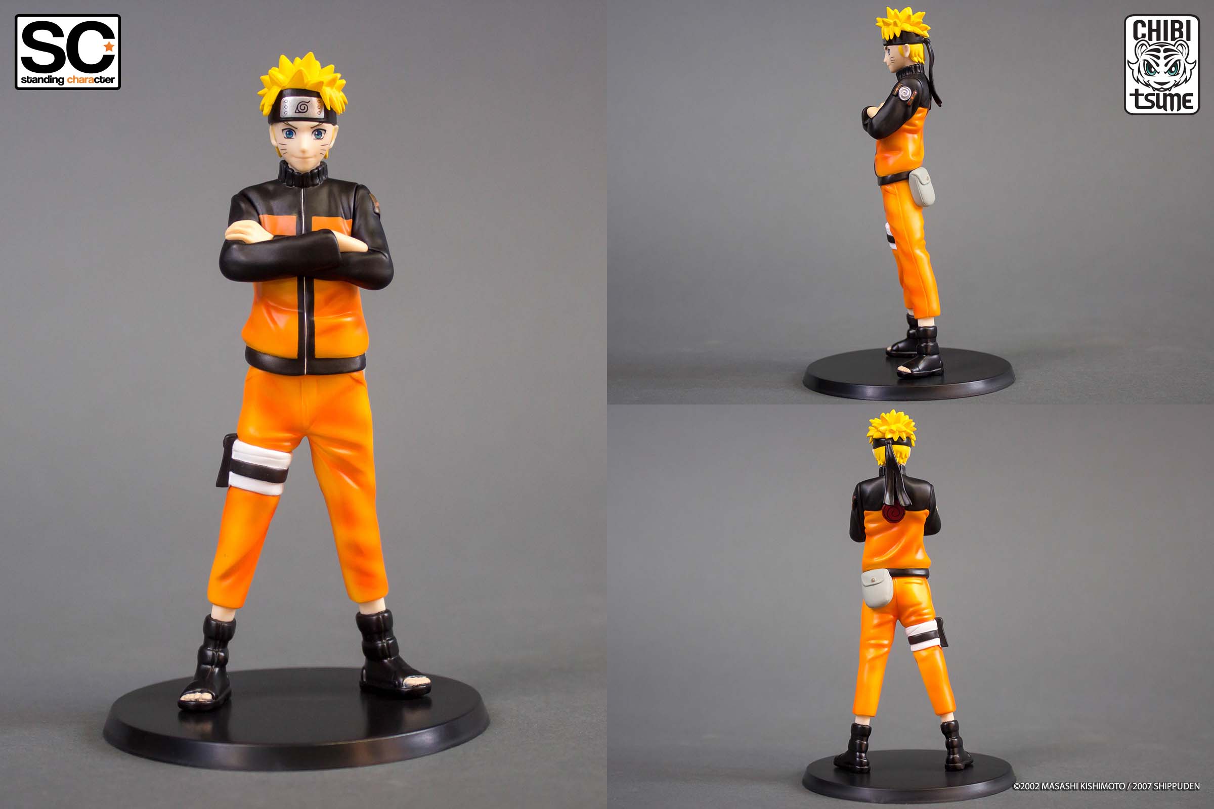 Naruto Shippuuden - Uzumaki Naruto - Standing Character - 1/12 (Chibi Tsume) photo 2