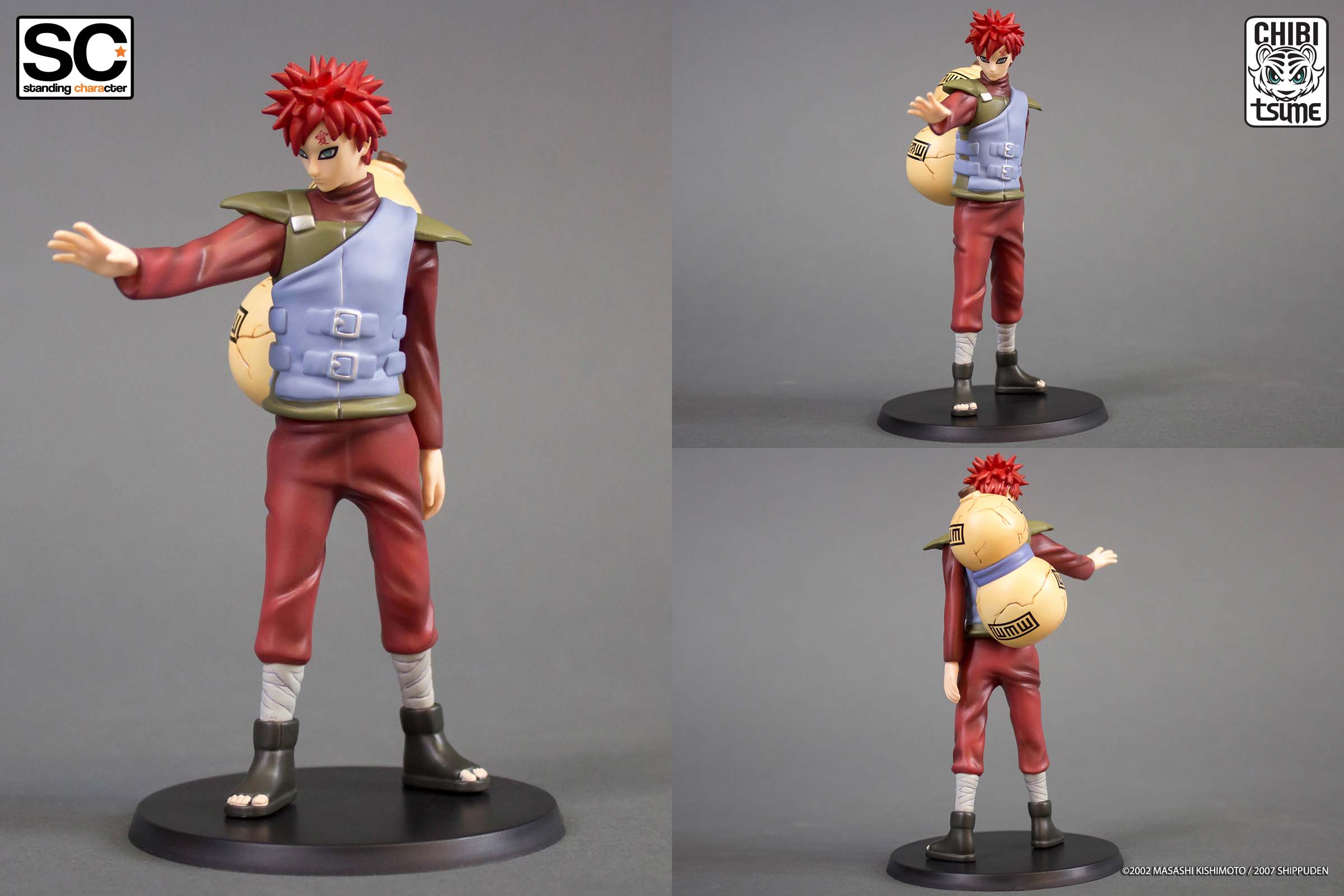 Naruto Shippuuden - Gaara - Standing Character - 1/12 (Chibi Tsume) photo 2