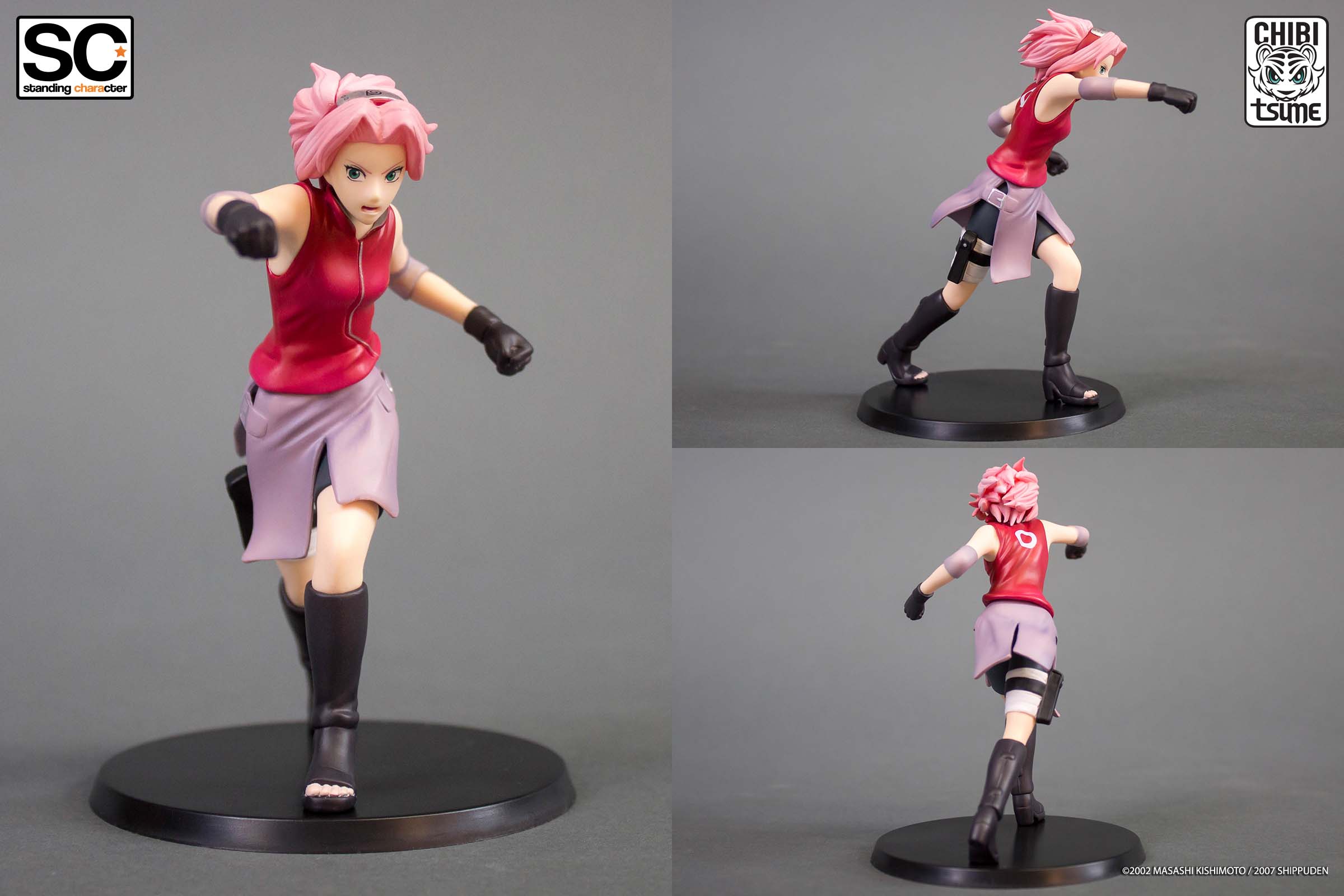 Naruto Shippuuden - Haruno Sakura - Standing Character - 1/12 (Chibi Tsume) photo 2