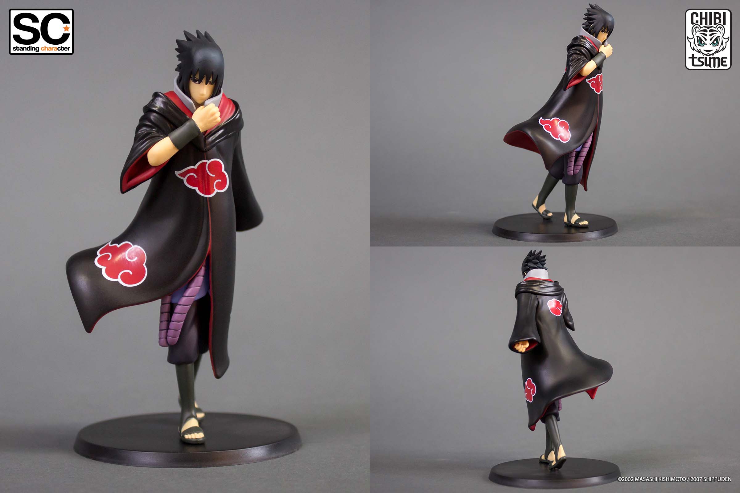 Naruto Shippuuden - Uchiha Sasuke - Standing Character - 1/12 (Chibi Tsume) photo 2