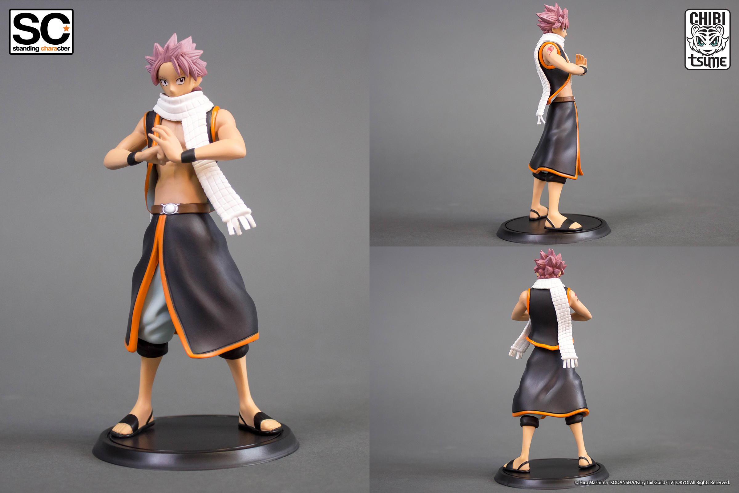 Fairy Tail - Natsu Dragneel - Standing Character - 1/12 (Chibi Tsume) photo 2