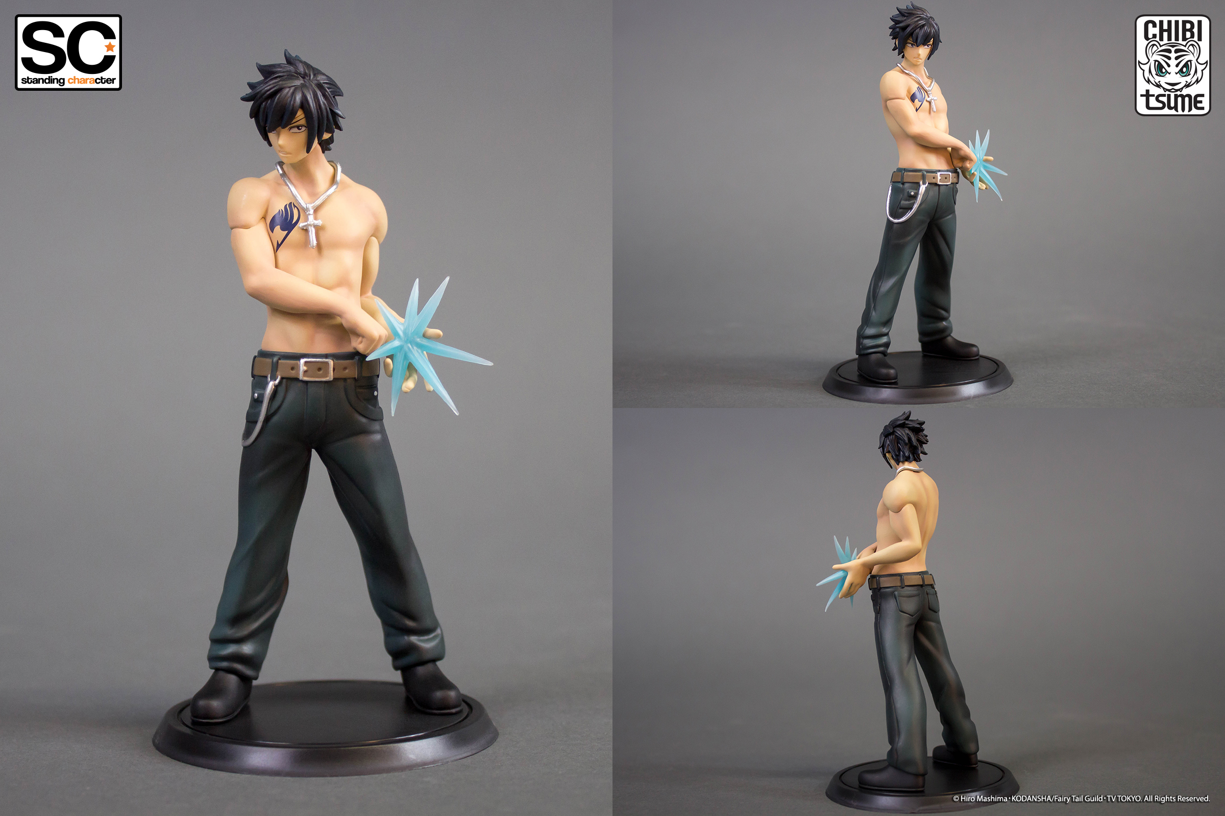 Fairy Tail - Gray Fullbuster - Standing Character - 1/12 (Chibi Tsume) photo 2