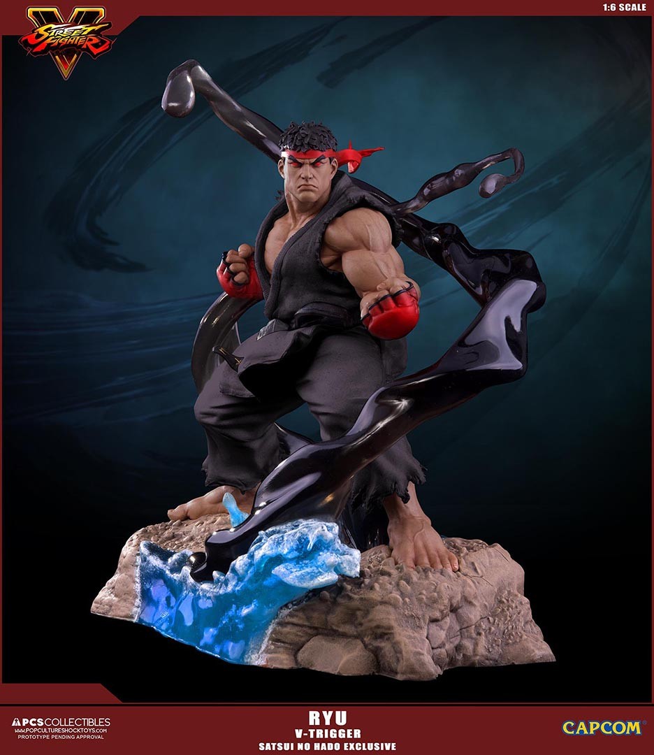 Street Fighter V - Satsui no Hadou ni Mezameta Ryuu - V-Trigger Statue - 1/6 - PCS Exclusive, Satsui no Hado Exclusive (Premium Collectibles Studio) photo 2