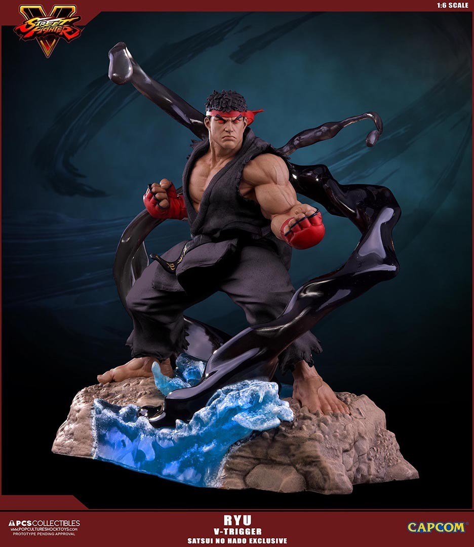 Street Fighter V - Satsui no Hadou ni Mezameta Ryuu - V-Trigger Statue - 1/6 - PCS Exclusive, Satsui no Hado Exclusive (Premium Collectibles Studio) photo 3